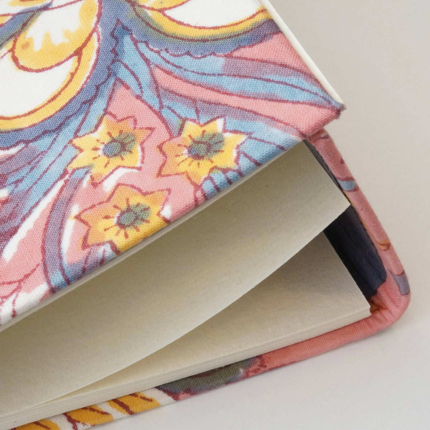 Carnet Fleurs Rose