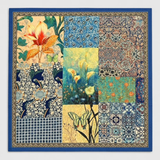 Carré Patchwork Floral