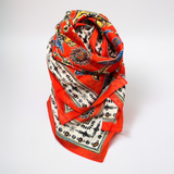 Carré Western Rouge