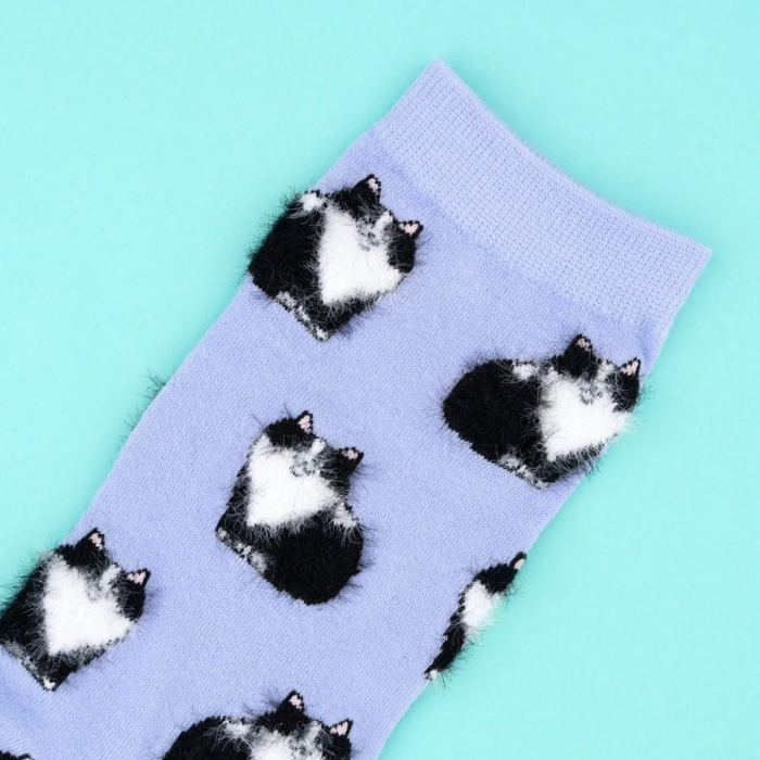 Chaussettes Chat Noir & Blanc