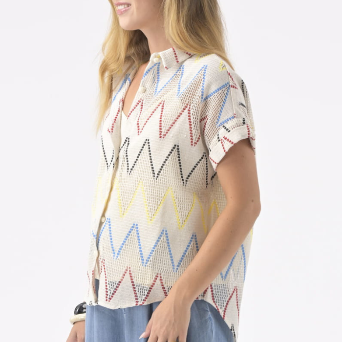 Chemise Calice Crochet
