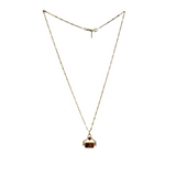 Aya Carnelian/Smoky Quartz Necklace