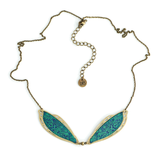 Collier Bois Chrysalide