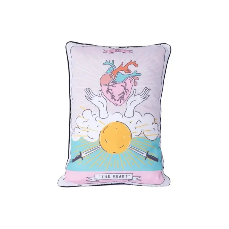 Coussin Cœur Tarot