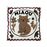 Coussin Chat Miaou