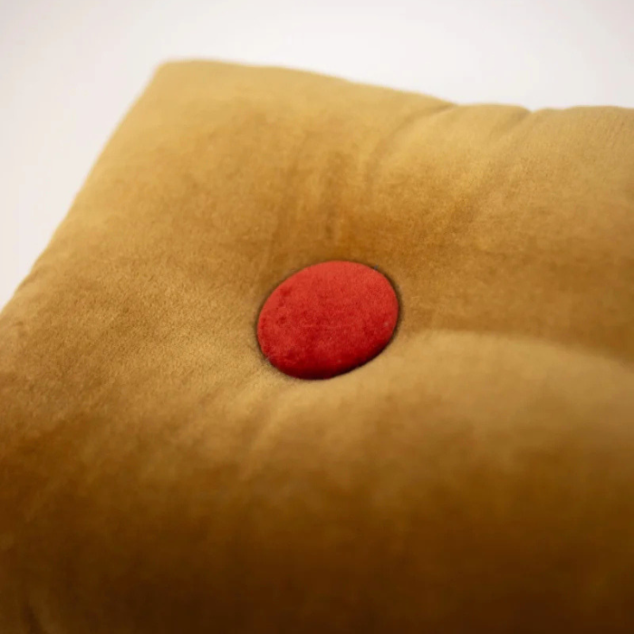 Coussin Elora Moutarde