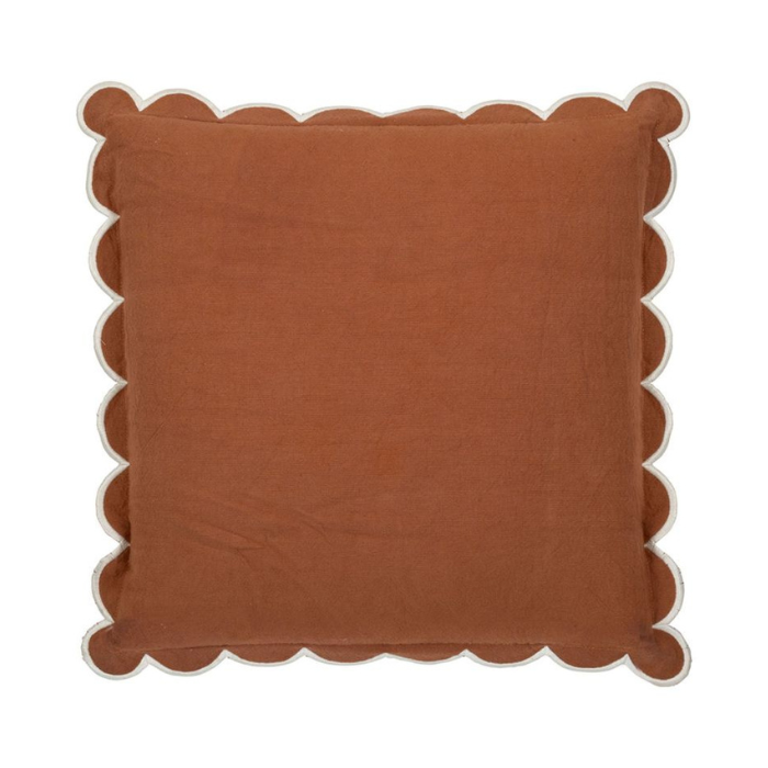 Coussin Feston Terracotta