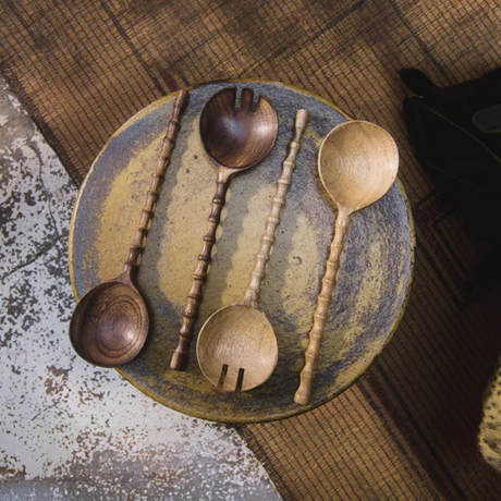 Couvert à Salade Brun