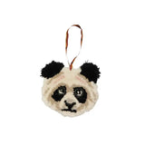 Panda wool decoration