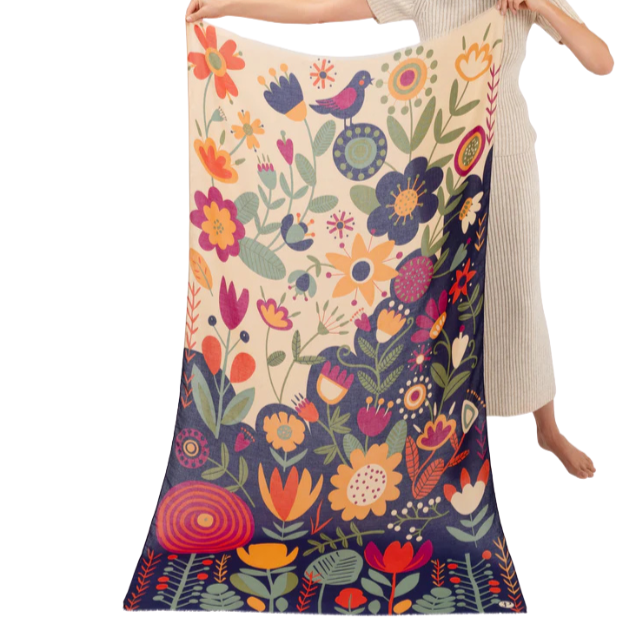 Echarpe Jardin Floral