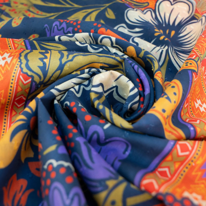 Echarpe Maxi Fleurs