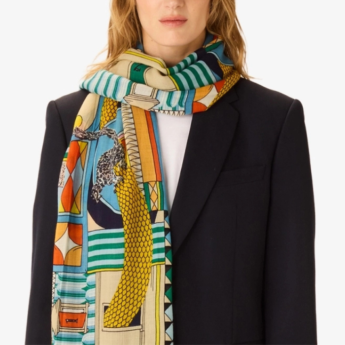 Echarpe Nicolas Multicolore