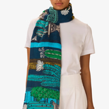 Echarpe Tequila Bleu