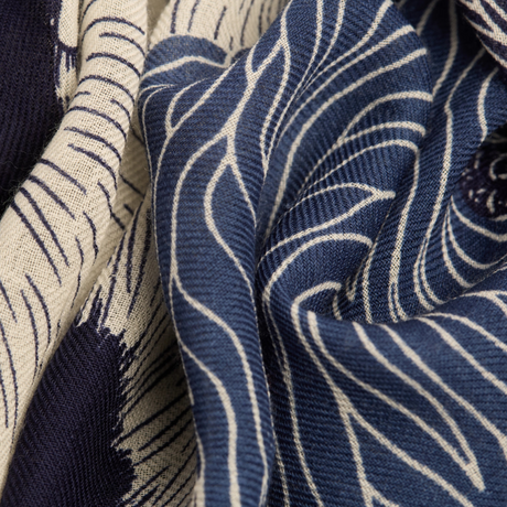 Echarpe Toutou Bleu Marine