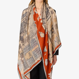 Écharpe Vivienne Orange