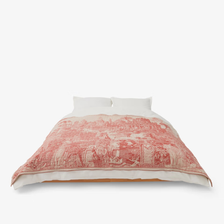 Edredon Piranesi rouille