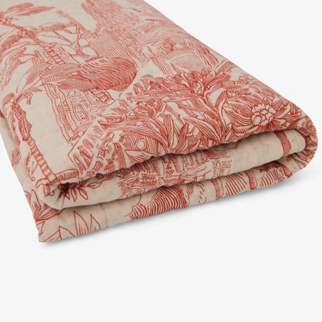 Edredon Piranesi rouille