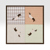 Foulard Teckel Caramel
