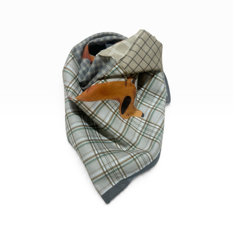 Foulard Teckel Vert