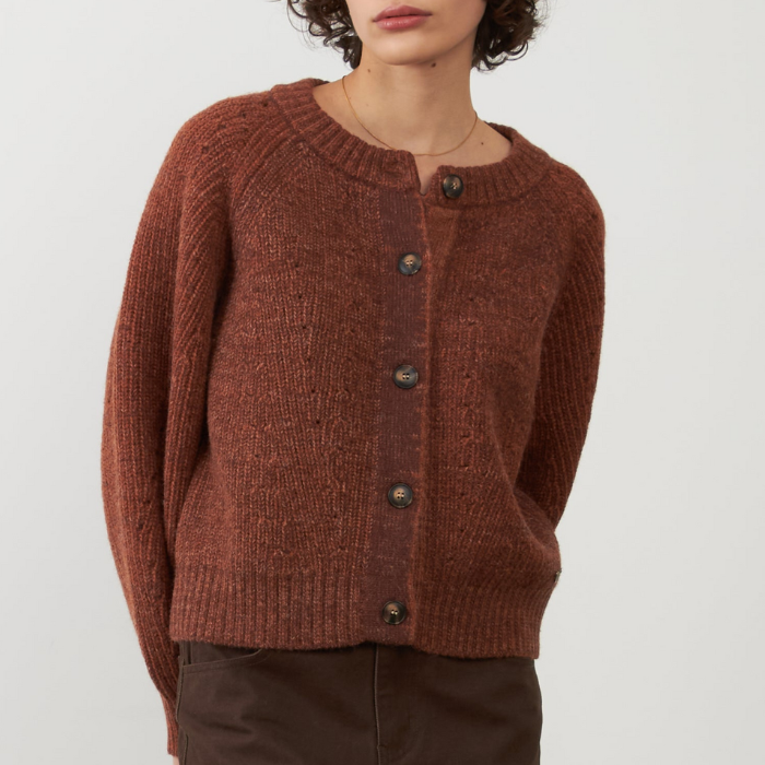 Gilet Aisling Chocolat