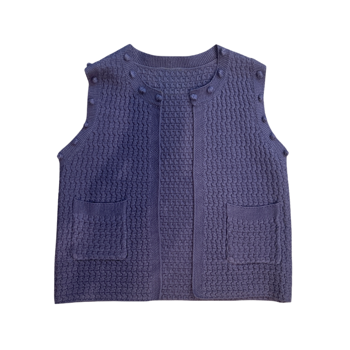 Gilet Germaine crochet