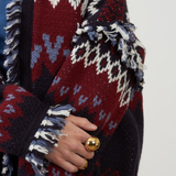 Gilet Skanlada Marine & Bordeaux