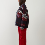 Gilet Skanlada Marine & Bordeaux