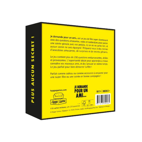 Jeu Demande pour un Ami