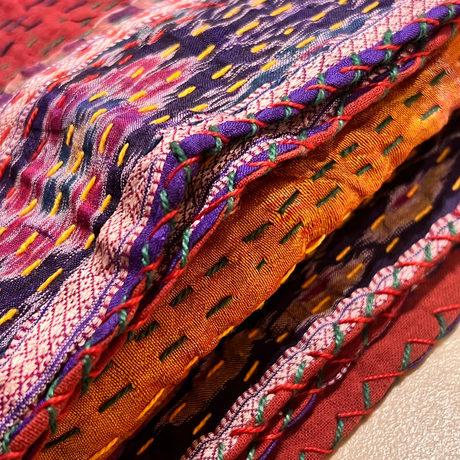 Plaid Patchwork Soie 4