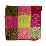 Plaid Patchwork Soie 2