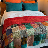 Plaid Patchwork Soie 2