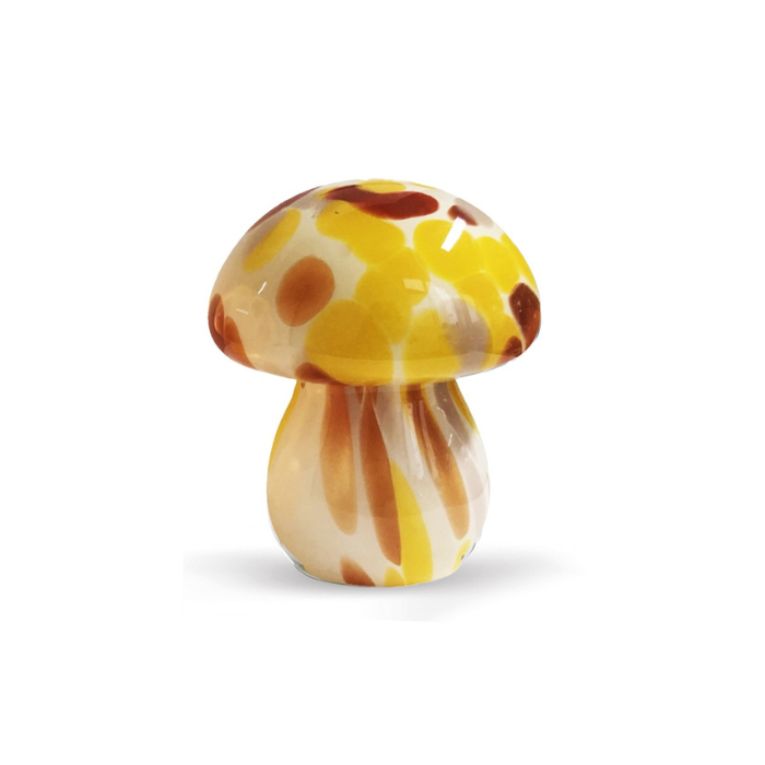 Lampe Champi Jaune & Ambre