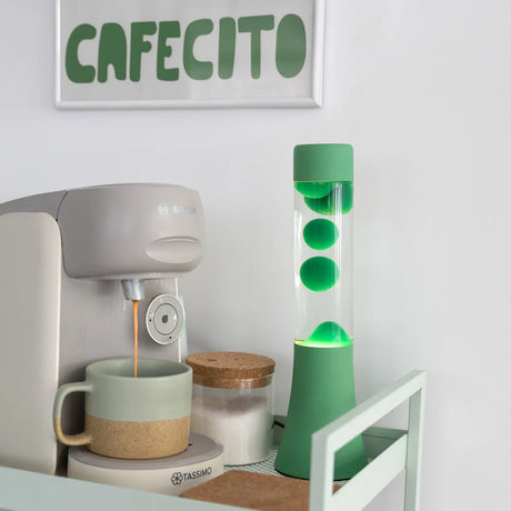 Lampe à Lave Verte