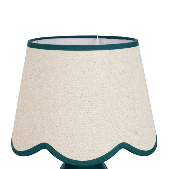 Lampe Romance XL Bleu Canard