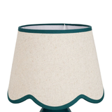 Lampe Romance XL Bleu Canard