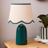 Lampe Romance XL Bleu Canard