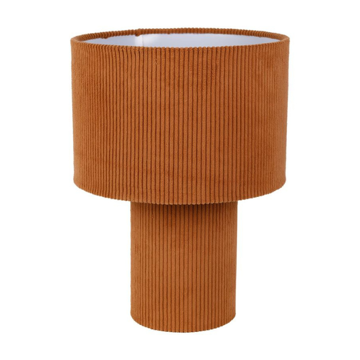 Lampe Velours Terracotta