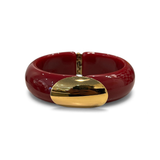 Manchette Ovale Bordeaux