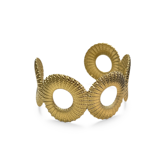 Bracelet Manchette Médaillon