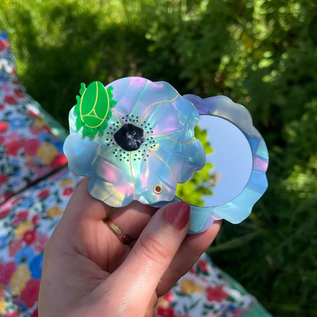 Miroir Fleur Bleue