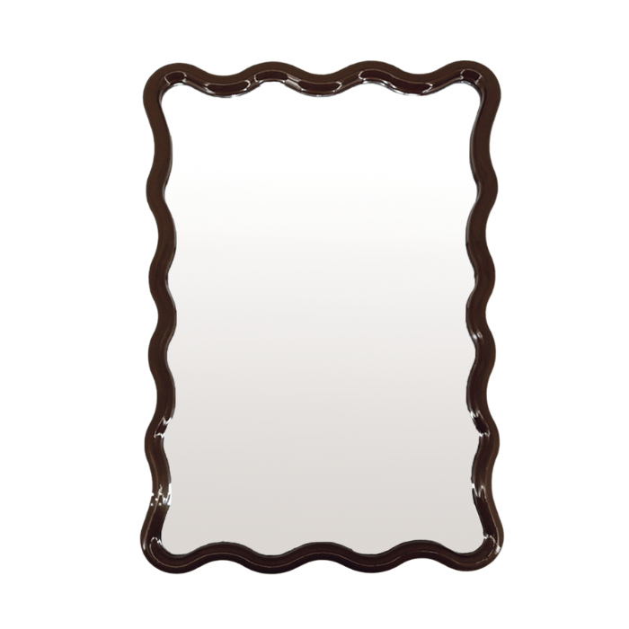 Miroir Ondulation Chocolat