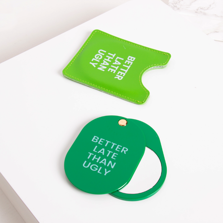Miroir de Poche Vert