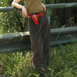 Pantalon Scarlett Velours Kaki