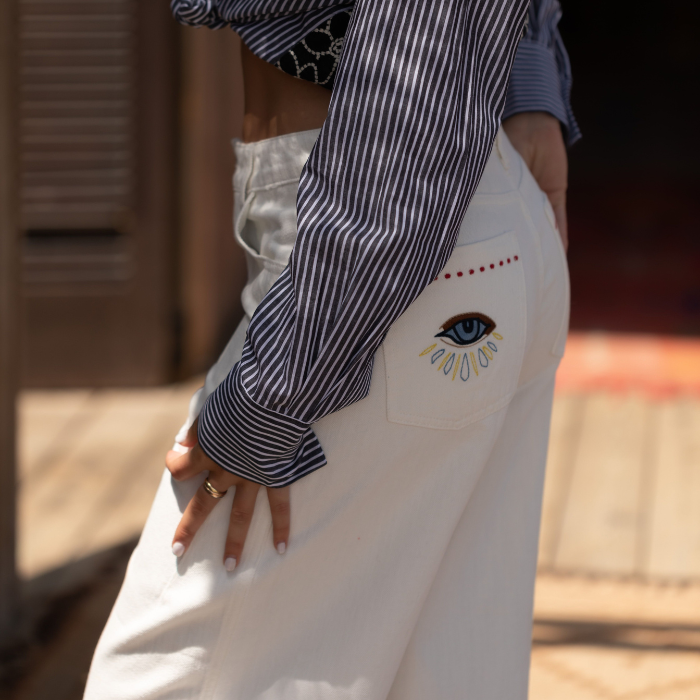 Pantalon Vinciane Ecru