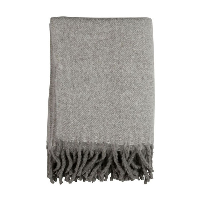 Plaid Gris Chiné