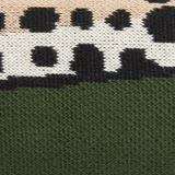 Plaid Léopard Kaki