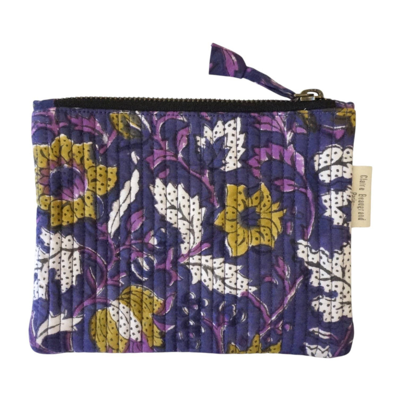 Pochette Fleurs Violette