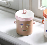 Shy Face Jar