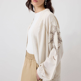 Veste Kimono Broderies Paillettes