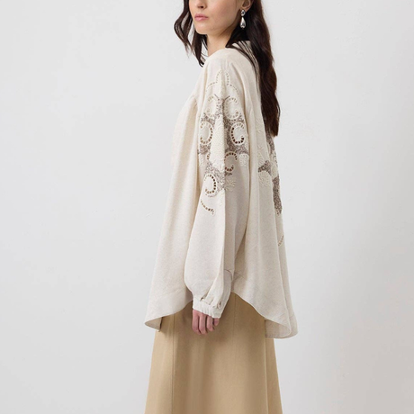 Veste Kimono Broderies Paillettes